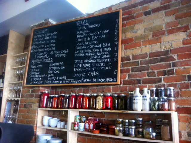 Archive:  a casual new wine & tapas bar at 909 Dundas St W